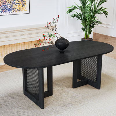 Clee 67" Oval Dining Table by Bay Isle Home