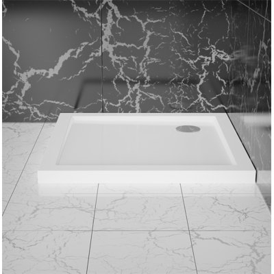32'' W 32'' D Square Shower Base