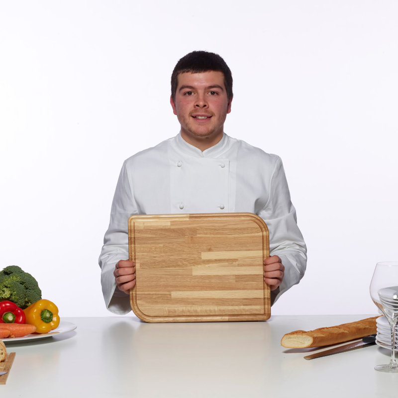Legnoart Arena Oak Chopping Block, 15" x 11"