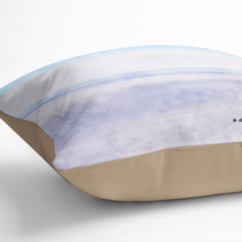 Square Cushion, 40cm H x 40cm W x 15cm D, Stone