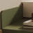 Modern simple retractable solid wood TV cabinet