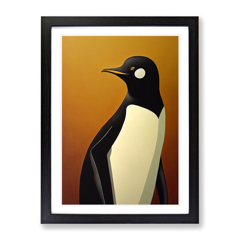 Penguin Contemporary Vol.5 - Single Picture Frame Print, Black, 34cm H x 25cm W x 2cm D