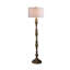 Lampe sur pied 62 po Rustic Taupe