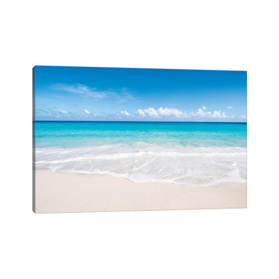 " Beautiful Beach On Bora Bora " by Jan Becke