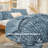 Bedsure Tufted Embroidery All-Season Microfiber Comforter Set-128847121-112864477