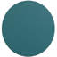 Table d'appoint ronde bleu sarcelle avec tablette inférieure-731537532
