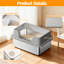Polyethylene Plastic Litter Box Enclosure-30192839-30192834