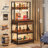 Rozel 31.4961'' Steel Standard Baker's Rack with Microwave Compatibility-1134429045