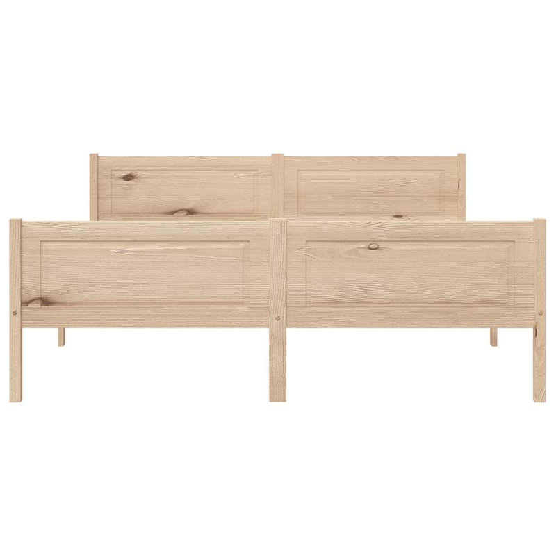 Graci Bed, European Double (140 x 200cm), brown