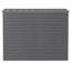 Remise de rangement en acier Select, 8 x 4, gris anthracite-67124409