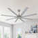 84 In. Indoor Ceiling Fan Without Light, With Remote Control