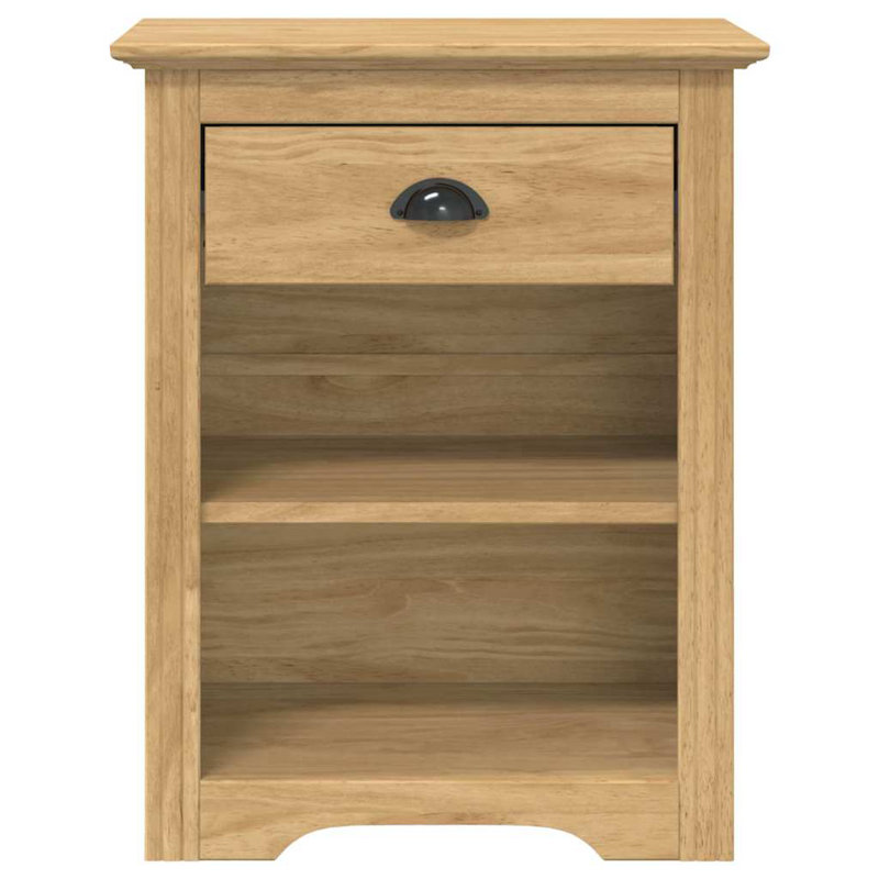 53cm W Manufactured Wood Bedside Table