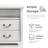 Keaton 2-Drawer Nightstand-45579157