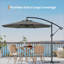 322.6cm Cantilever Parasol