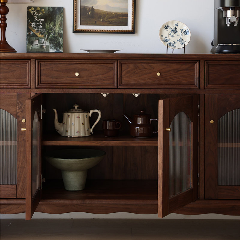 Armoire de rangement multifonctionnelle de style américain