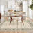 Farmhouse Floral Rug Washable Area Rug Non Slip, Soft Non Shedding Indoor Carpets, Low Pile Thin Foldable Printed Floor Mats, Bordered Carpet for Living Room Nursery Bedroom-992964675