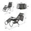 Fauteuil inclinable zéro gravité avec coussin Johan-1185149434