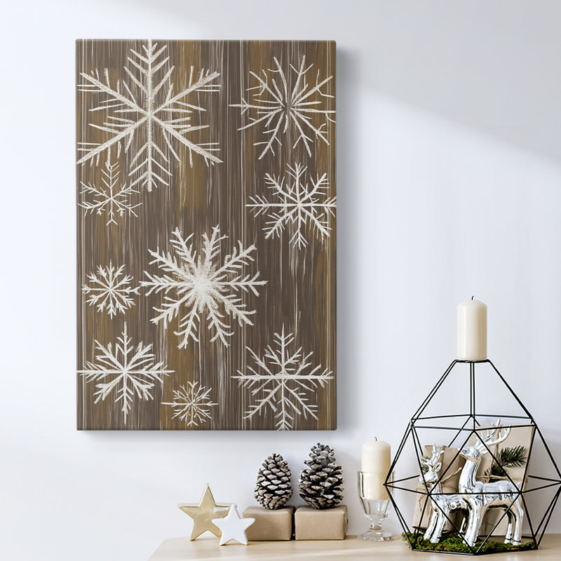 Art des Fêtes de Noël - Toile tendue avec châssis LV, H 18 po x l 12 po