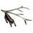 Reindeer Dravid Aluminum Animal Figurine & Sculpture – Handcrafted Modern Decorative Accent