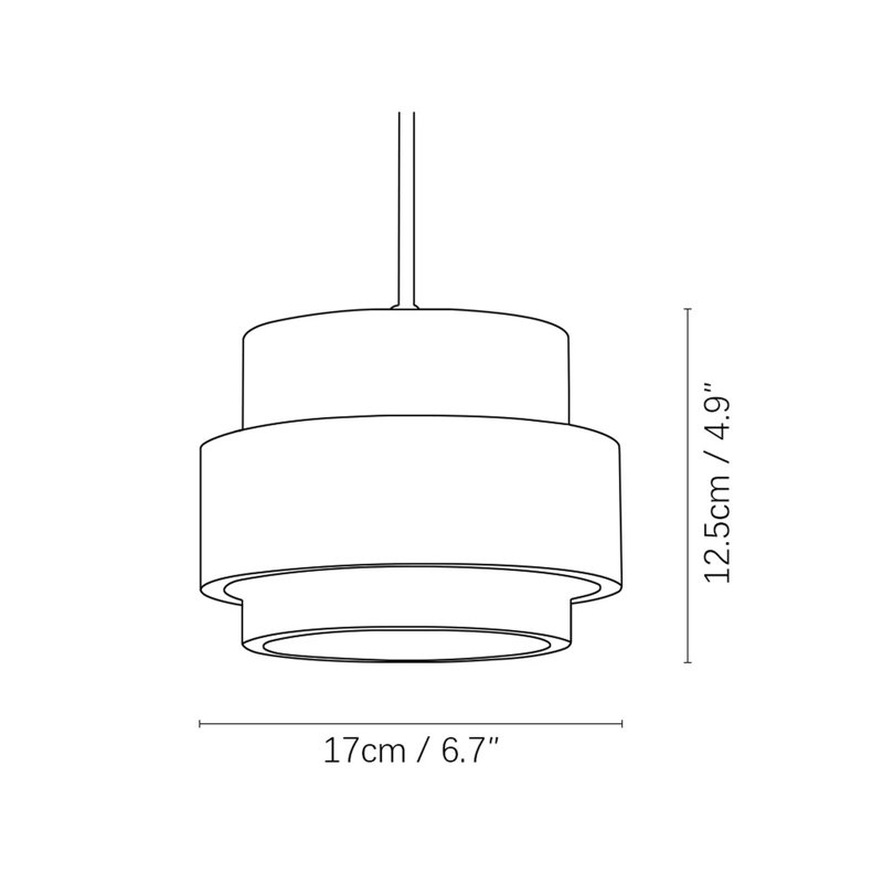 Modern Natural Stone And Wood Pendant Light