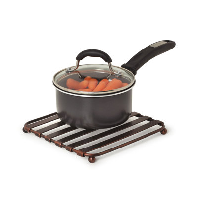 Petula Stainless Steel Square 1 Piece Trivet