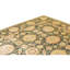 High-Quality Hand-Knotted Dark Green Area Rug