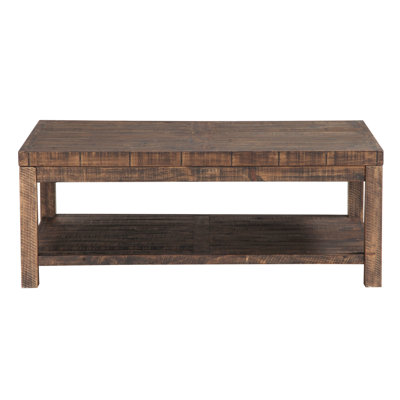 Solid Wood Four Leg Coffee Table
