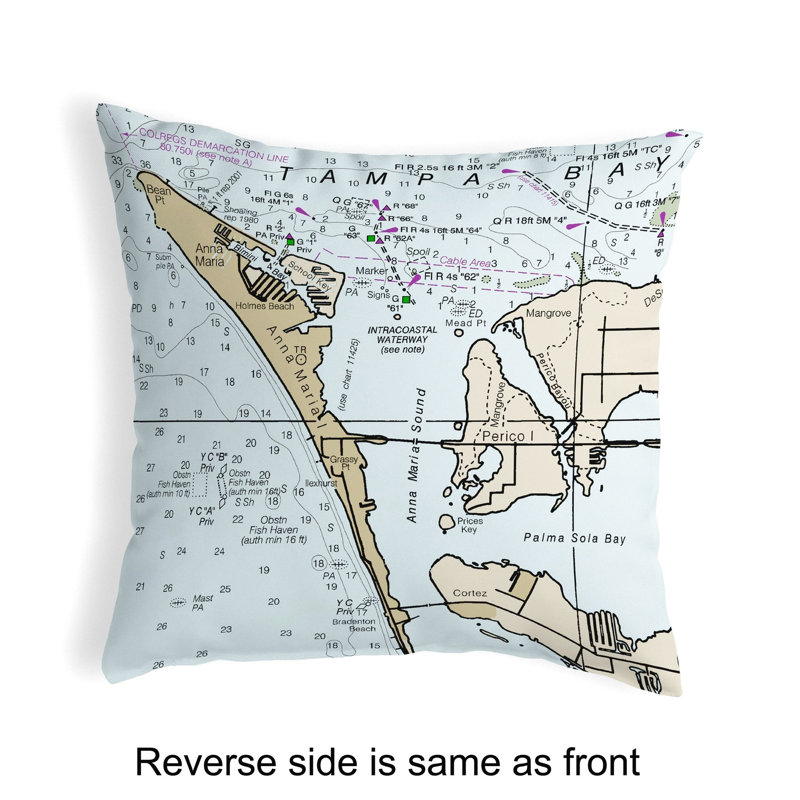  Housse et housse de coussin carré Anna Anna Island