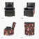 Prayag Transitional Upholstered Swivel Rocking Recliner (Set of 2)