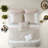 Luxury 8 Piece Bedding Sets, Polyester Comforter, Modern Design For Home
