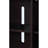 Metallic Silver & Walnut Finish Console Cabinet