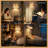 Boho Floor Lamp With Dimmable Bulb, Rattan &linen Double Shades, Boho Standing Tall Lamps With Foot Switch