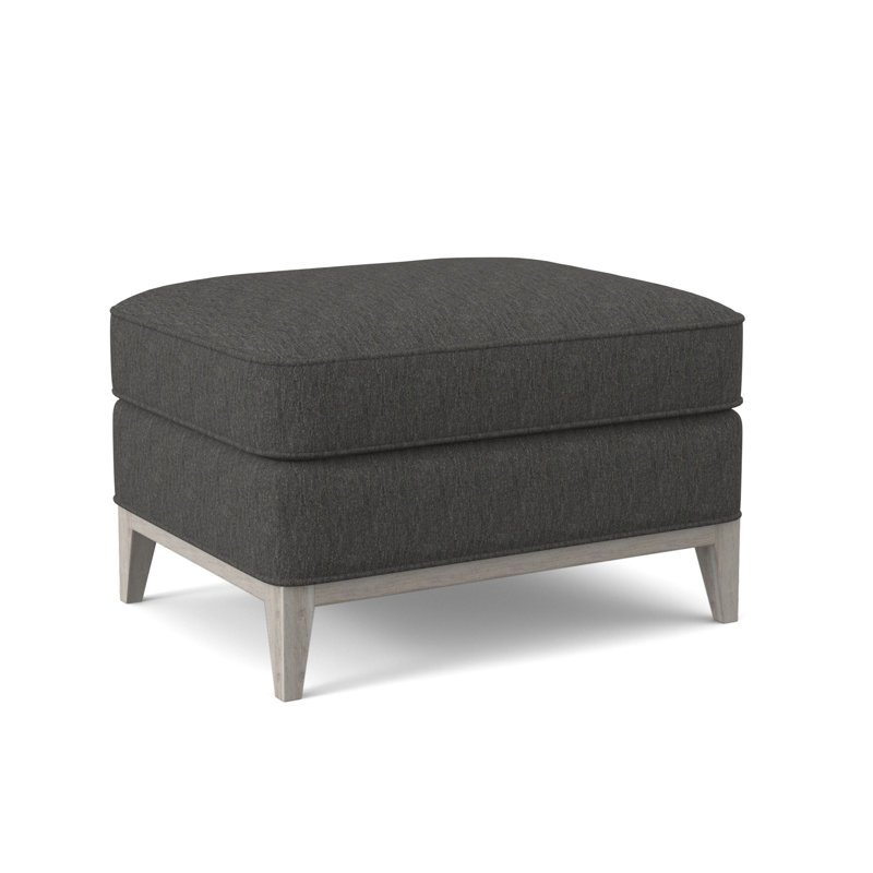 Repose-pieds Sonoma, Bisque, Mélange de polyester uniforme Margaret