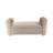 60" Serrano Bench, Ivory