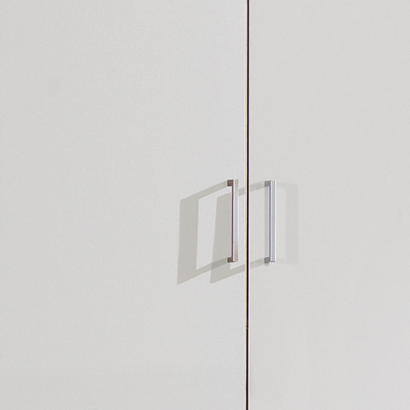 Aviva 6 Door Manufactured Wood Wardrobe, Alpine White