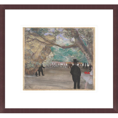 Le rideau par Edgar Degas
