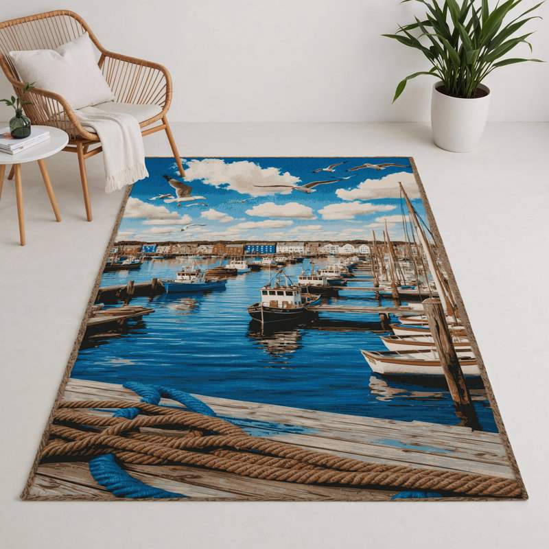 Tapis intérieur et extérieur gris Transport, Rectangle 9 pi x 12 pi
