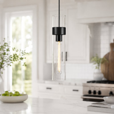 1 - Light Kitchen Island Single Pendant