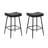 Upholstered 26" Backless Saddle Barstools-777344754-777344753