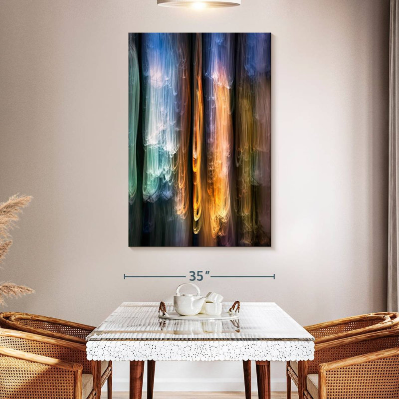 Avery Evening Cedars, 51" H x 34" W