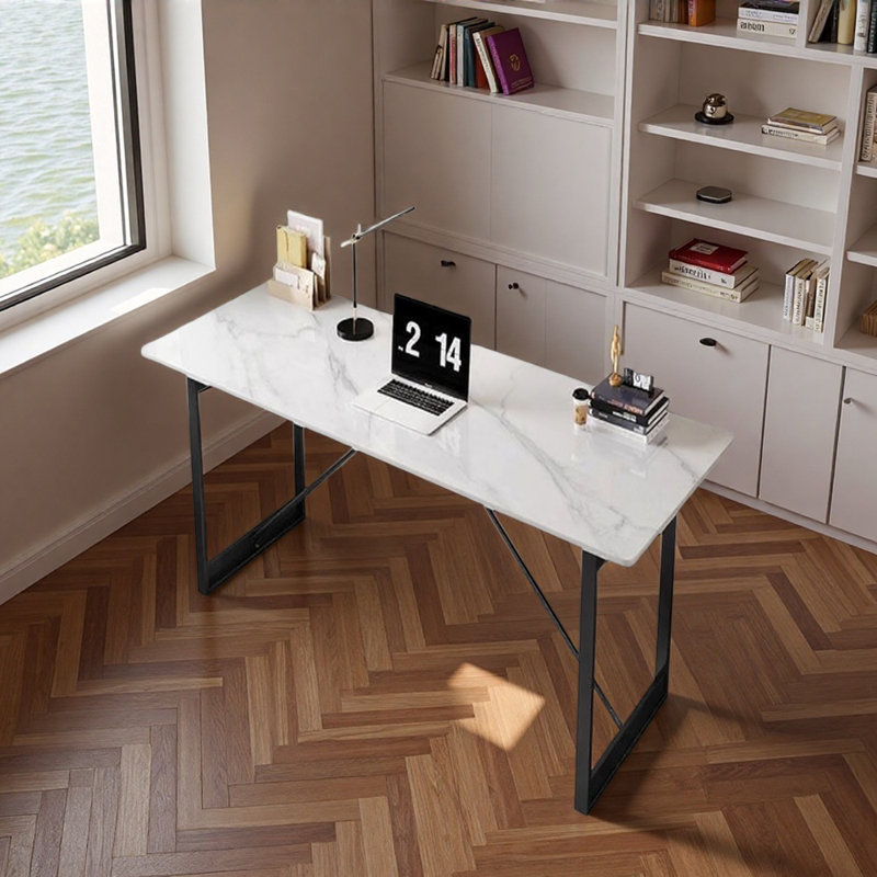 Bureau d'écriture Modern Light, Noir, H 29,52 po x l 47,24 po x P 31,49 po