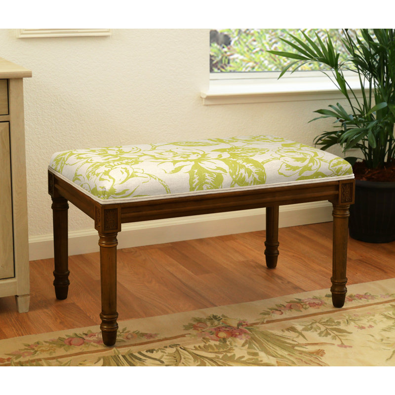 Banc rembourré Billiot, Green 2