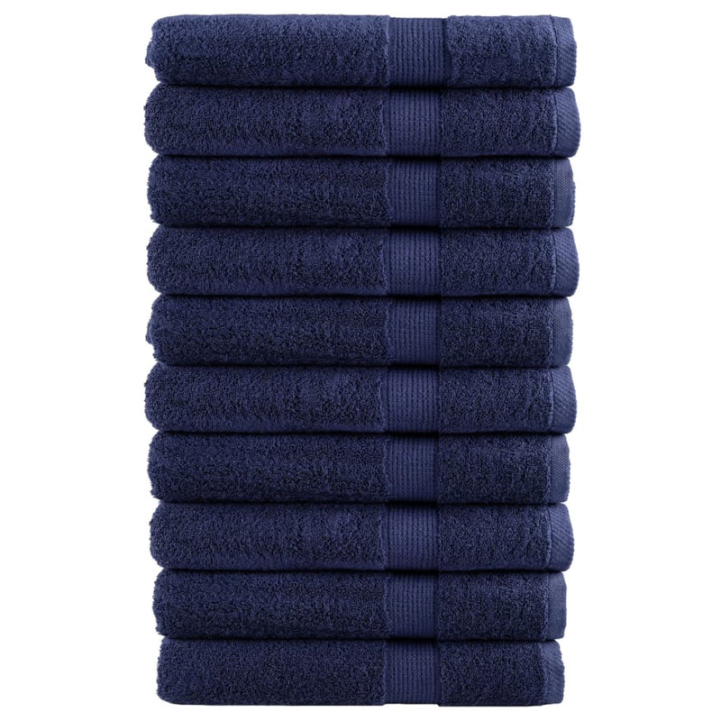 Nelba 100% Cotton Sauna Towel, Marine Blue