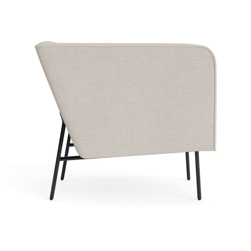 MTO - Dandy Lounge Chair Black Legs, Sylvan Bone