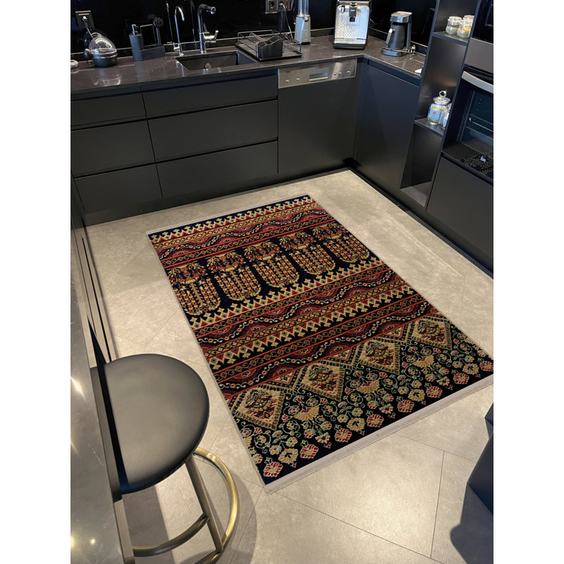 Tapis rectangulaire Vittorina, Rectangle 2 pi 8 po x 5 pi