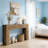 Rustic Console Table with Ample Storage and Solid Design