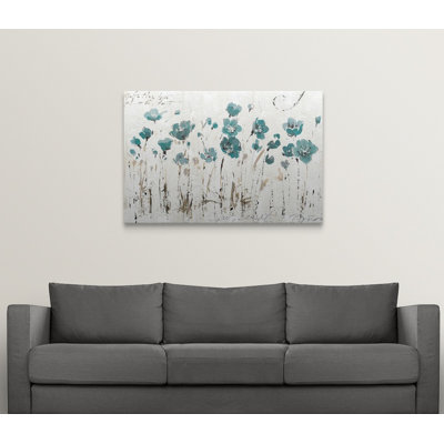 Musso " Abstract Balance VI Blue " by Lisa Audit