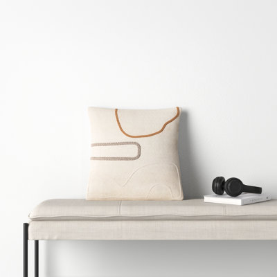 Housse et insert de coussin carré Alain