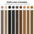 6PC X 94.5" X 7.9" 3D Acoustic/Sound Proof Wood Slat Wall Panels (Set Of 6/ 31 Sq. Ft.) -114243902