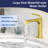 Single-Hole Single-handle Bathroom Faucet with Drain Assembly-105592422